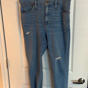 Madewell Light Blue Women's Straight leg Jeans